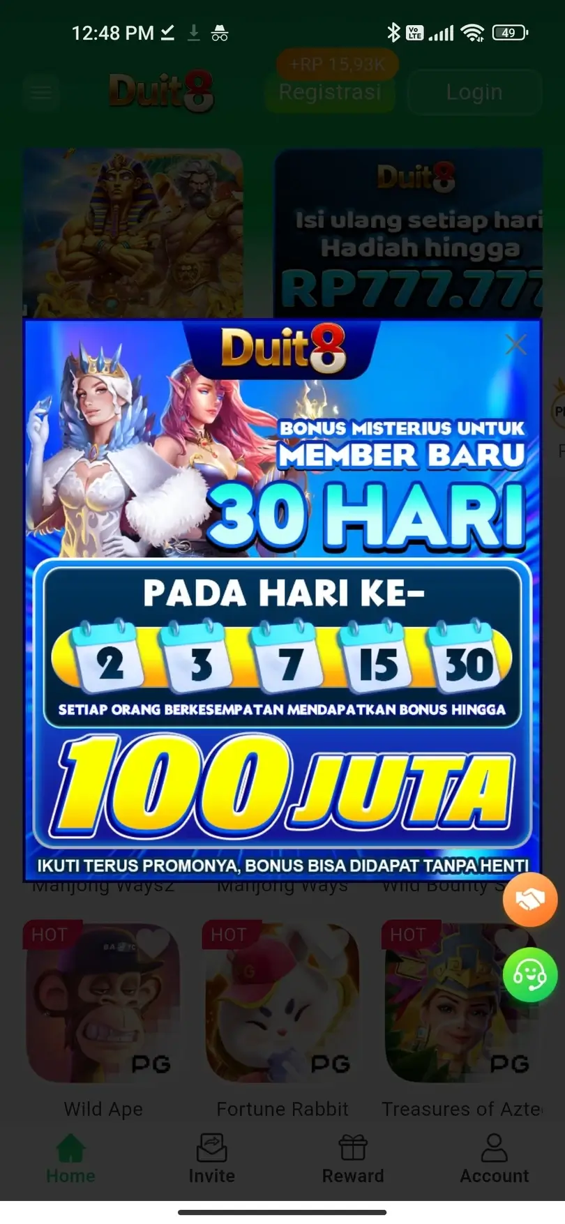Duit8 APK - Taruhan olahraga